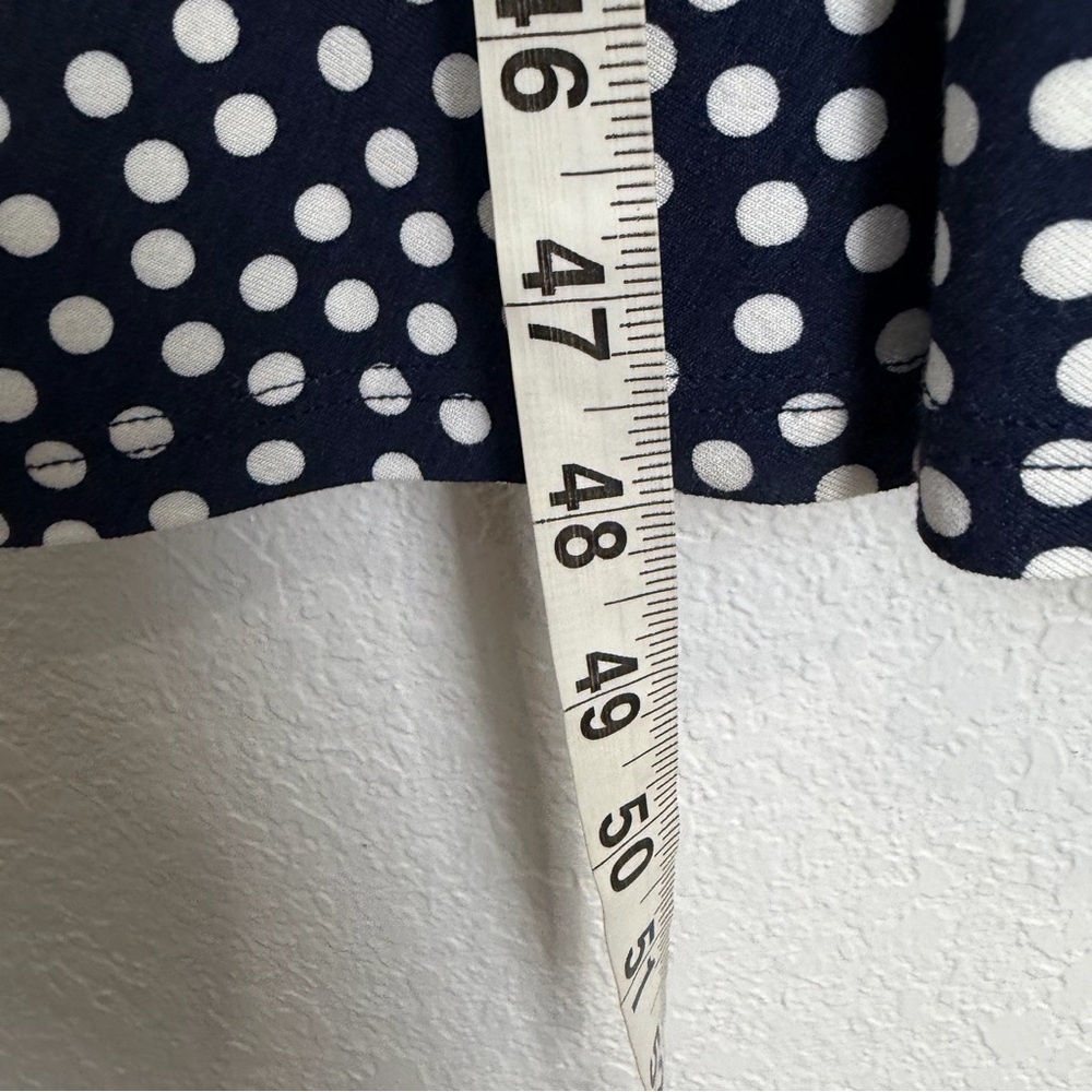 Boden Eva Jersey Midi Dress French Navy Spot 8 - Picture 7 of 8